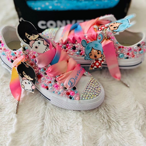 bling bridal sneakers