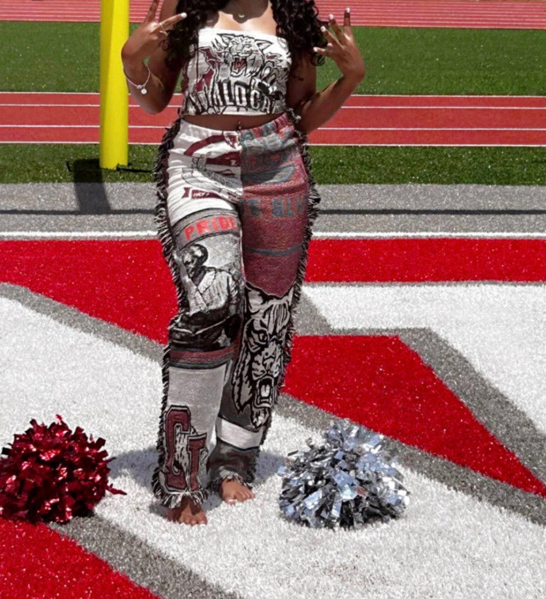 Blanket Tapestry Pants Set Etsy