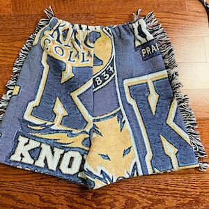 Decke Fringe Tapisserie Shorts