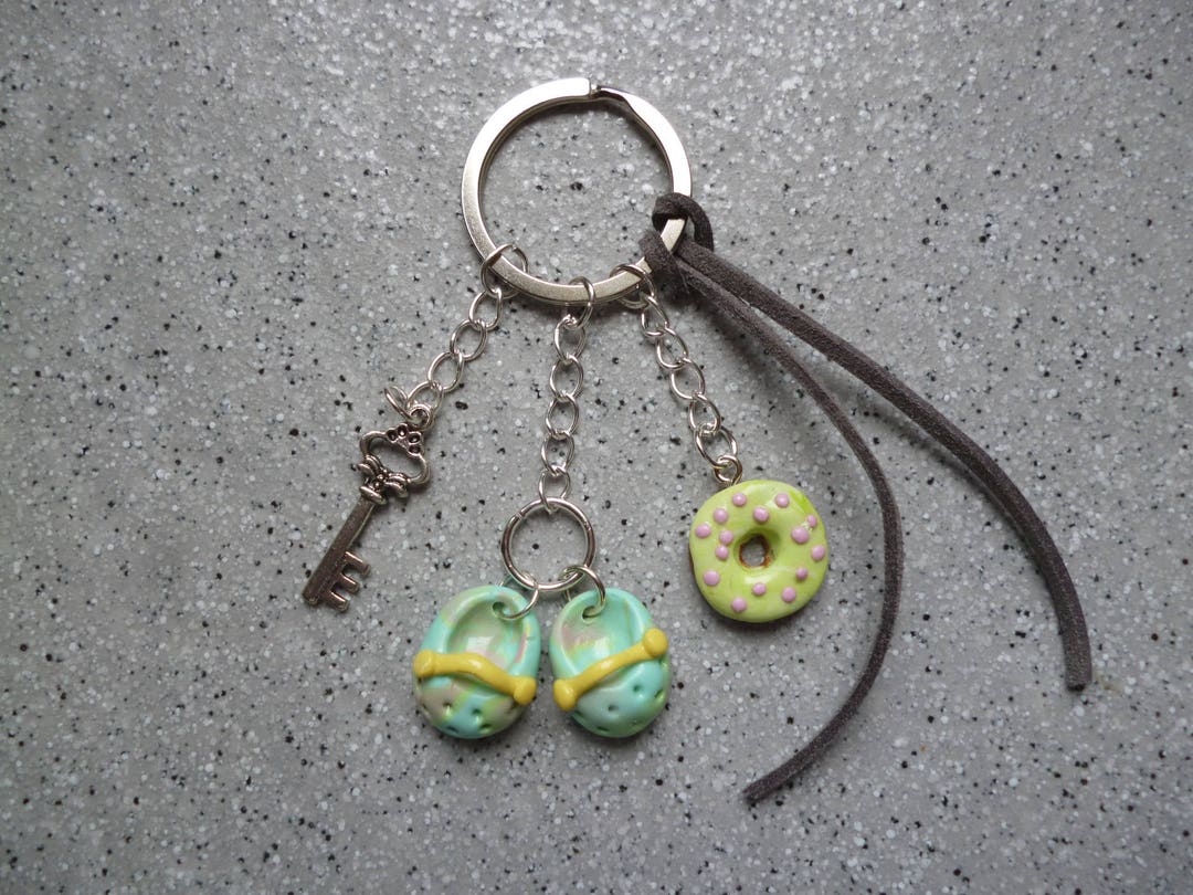 Porte Cle En Pate Fimo