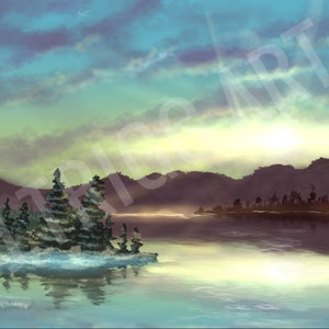 Snowy landscape