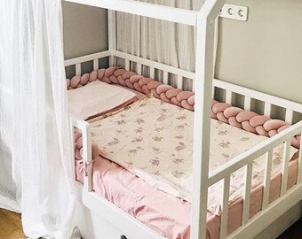 3 sided crib bumper