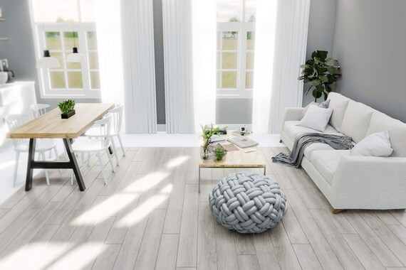 Knot Floor Cushion In Gray Knot Floor Pillow Pouffe Pouf Etsy