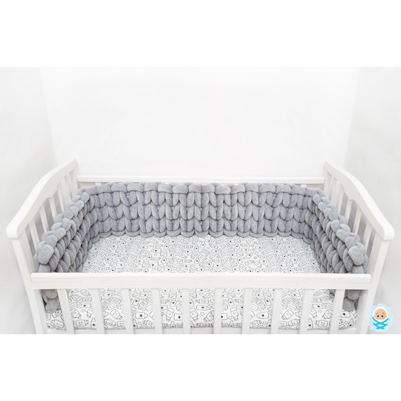 braided bumper for crib