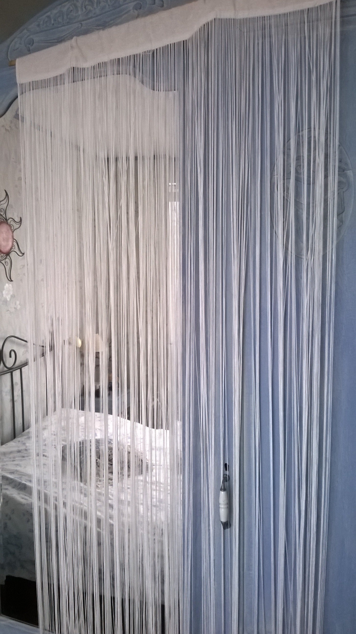 Rideau en Fils Blanc