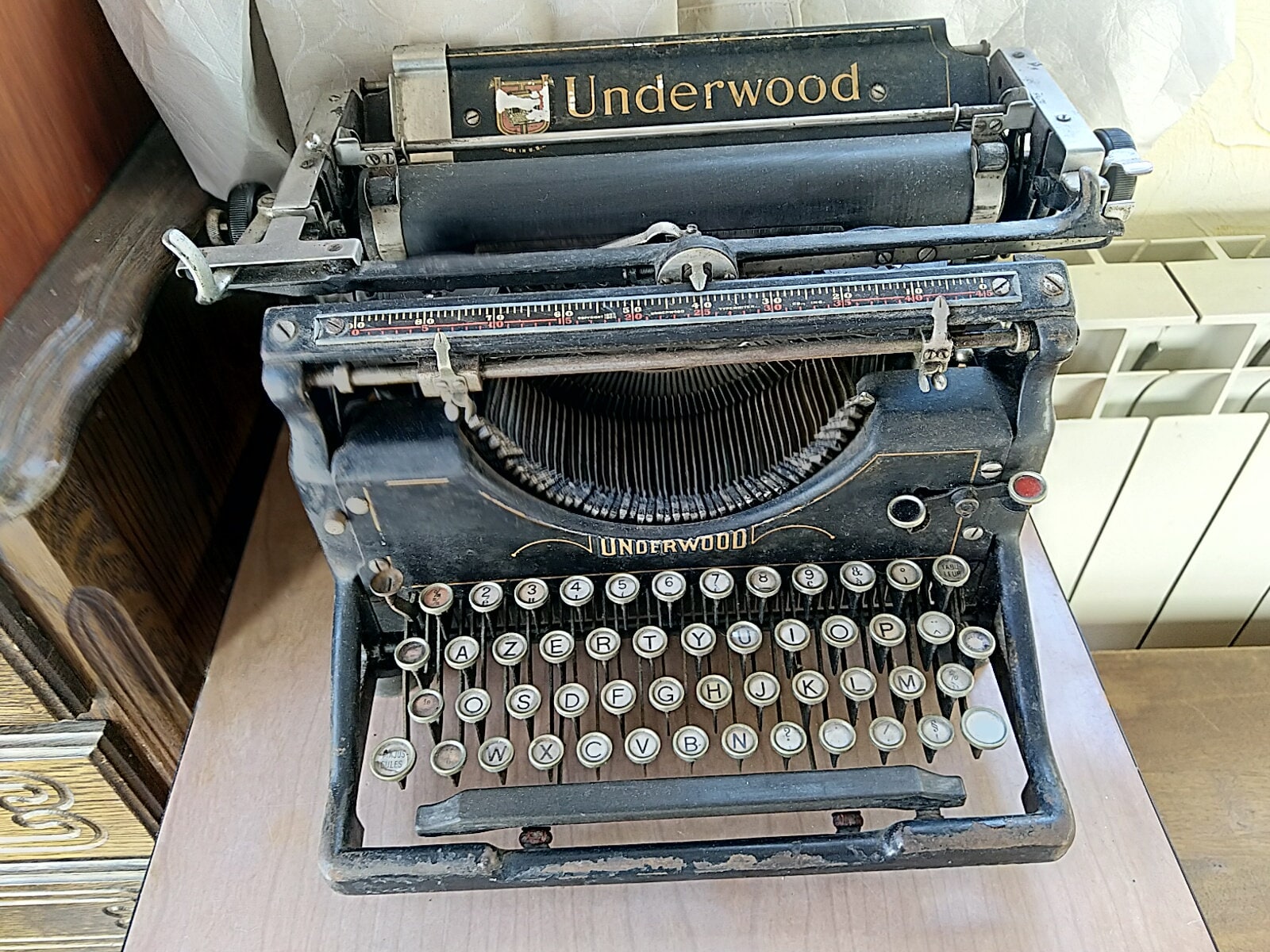 Machine à Écrire Vintage, Usa