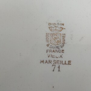 Antique porcelain plate image 10