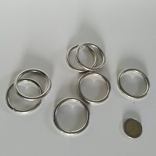 Anneaux en métal  divers diamètres