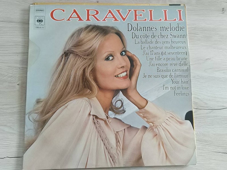 Vinyl records 33 rpm, Instrumental, Classics and Varieties Caravelli 1