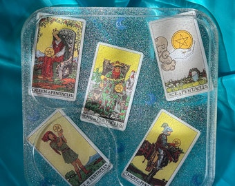 Decorative Tray | Tarot Clear, Tarot Gold, Snow White