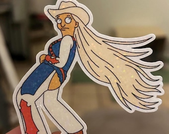 Cowbey | themed cowboy carter sticker Fan Art