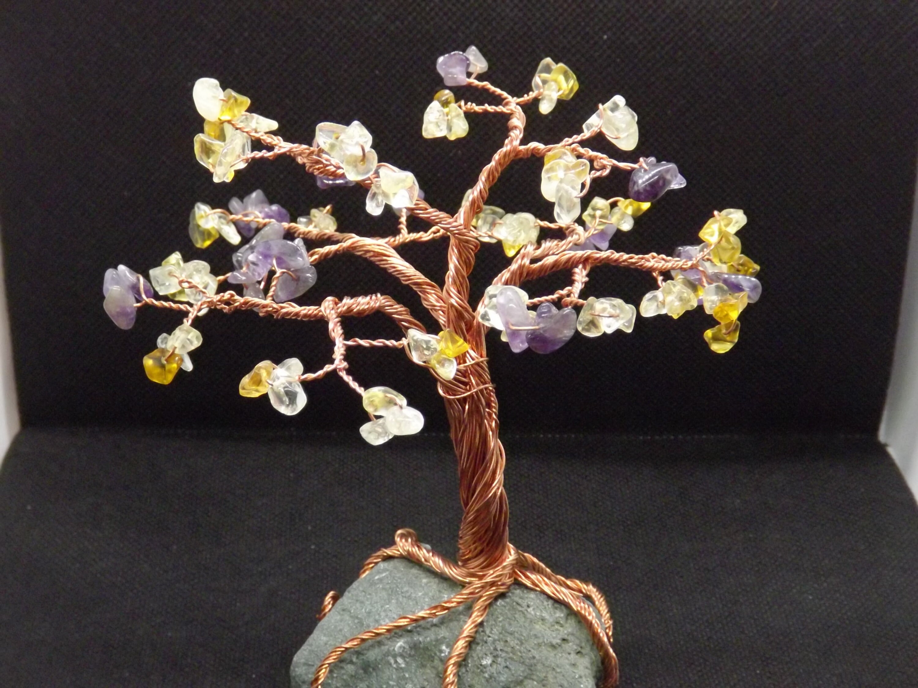 Arbre de Vie Améthyste Citrine