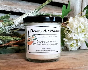 Bougie parfumée Fleurs d'oranger