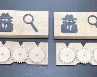 Spy Decoder Kit (2 units)- Lots of Fun for You and Your Spy Partner.  Exchange Secret Messages. *Free Shipping*