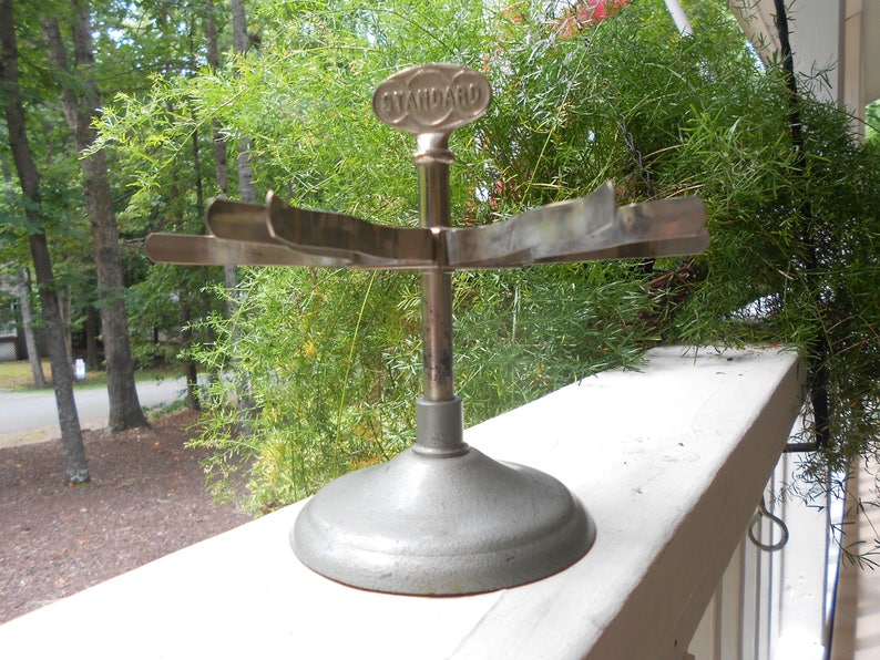 Vintage STANDARD Rubber Stamp Holder Office Decor Metal Etsy