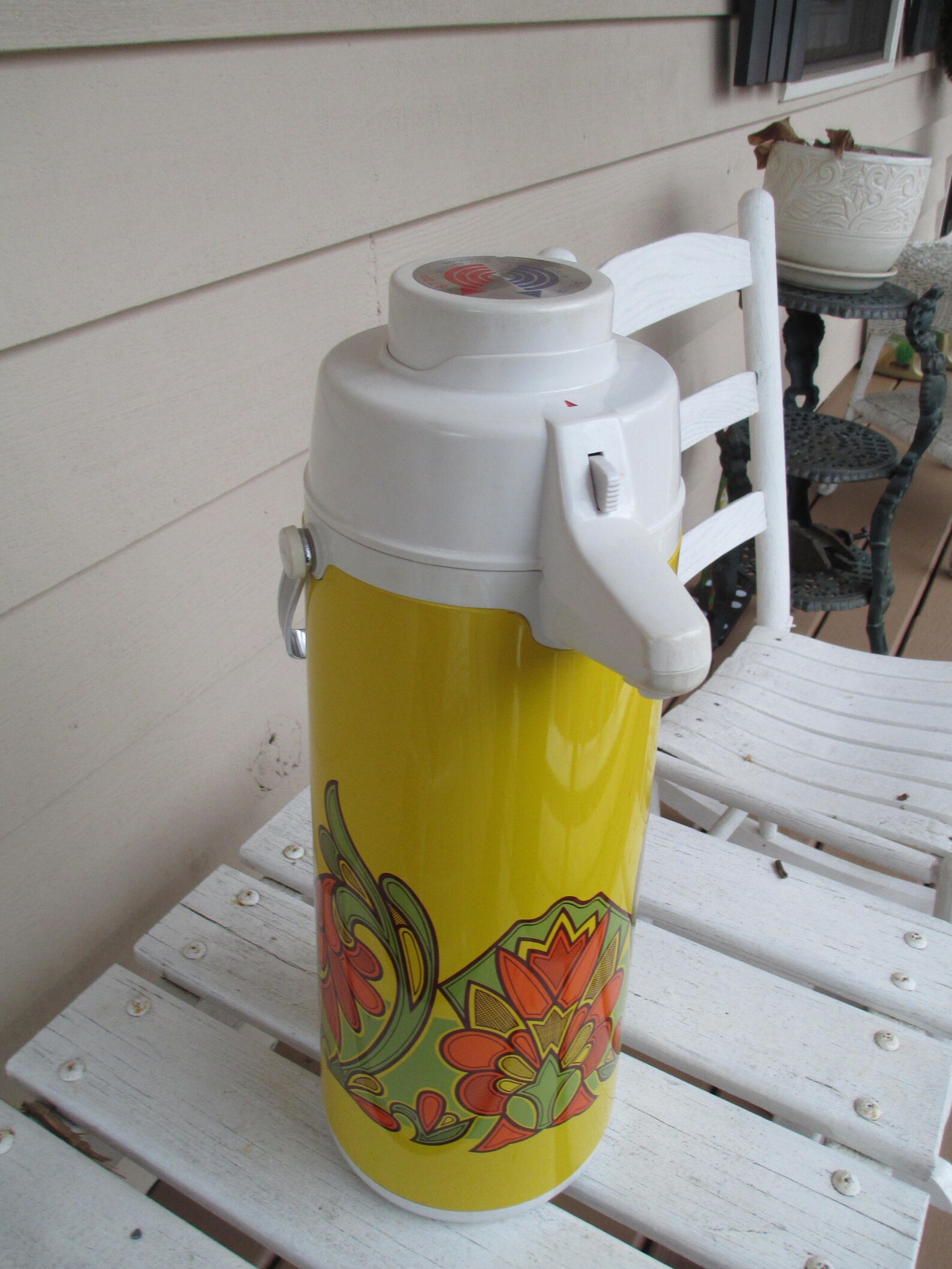 vintage thermos cooler