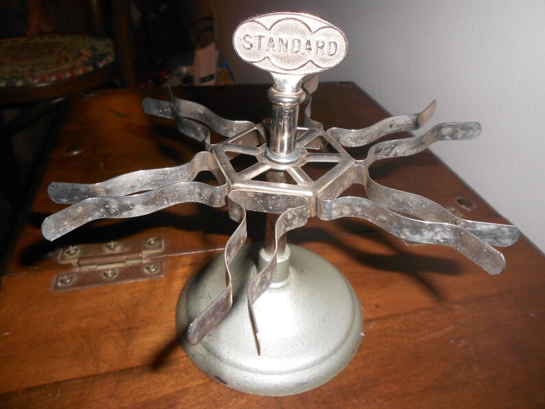 Vintage STANDARD Rubber Stamp Holder Office Decor Metal Etsy