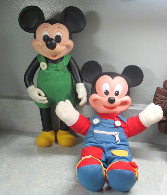 rubber mickey mouse doll