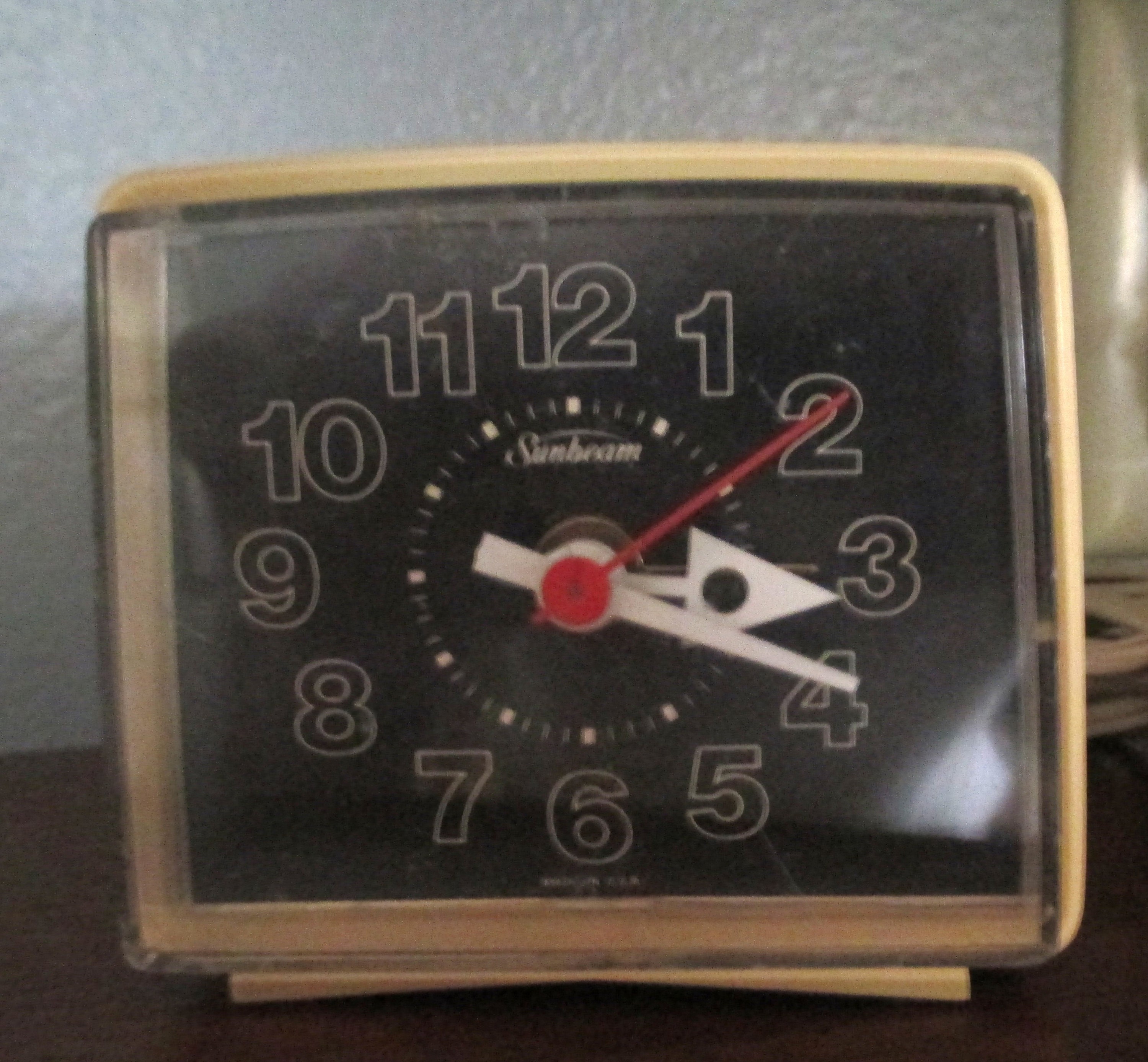Sunbeam Alarm ClockVintage Electric Alarm Clock Cat. No. Etsy 日本