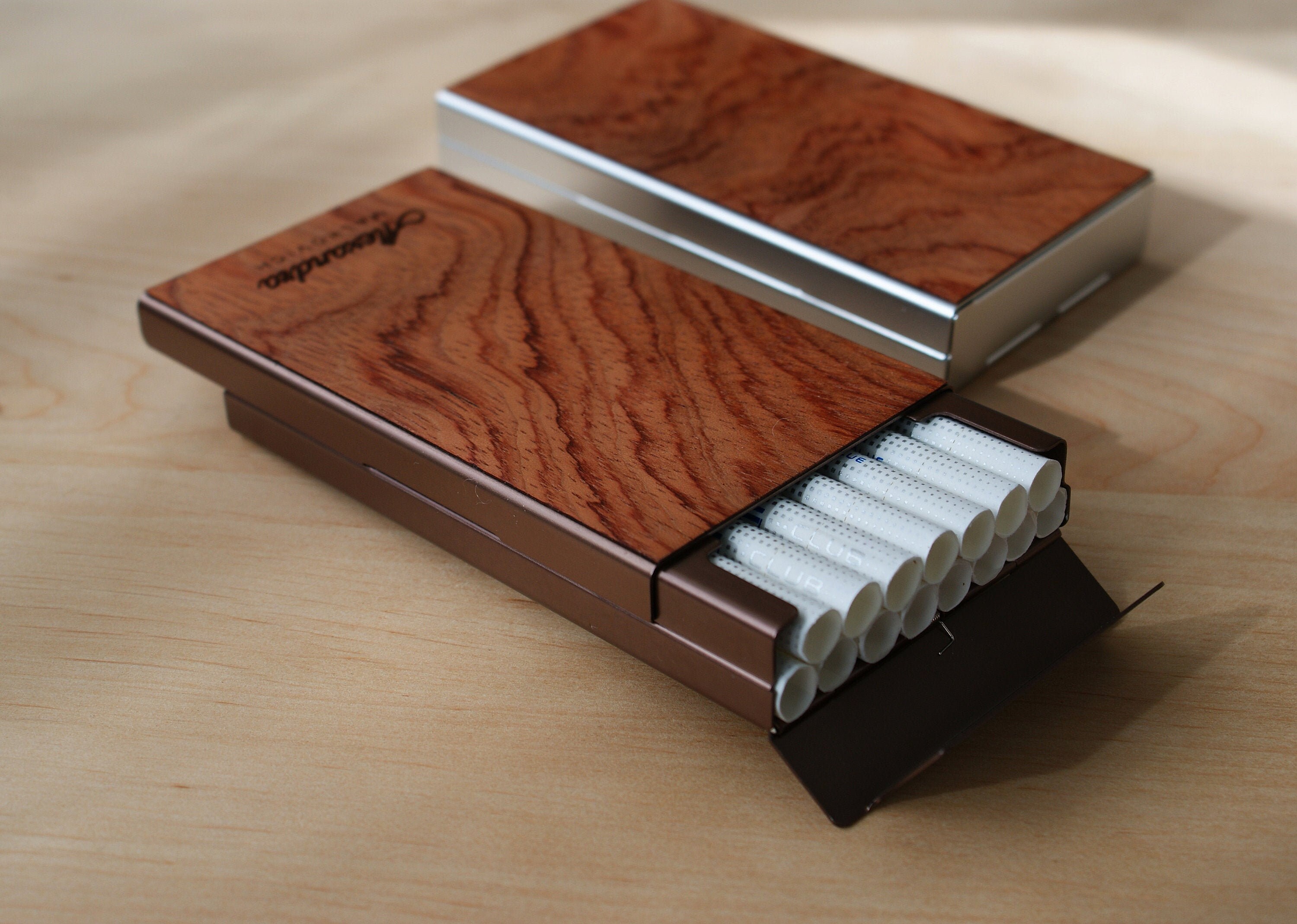 Personalized cigarette holder cigarette case Gift for Smoker Etsy