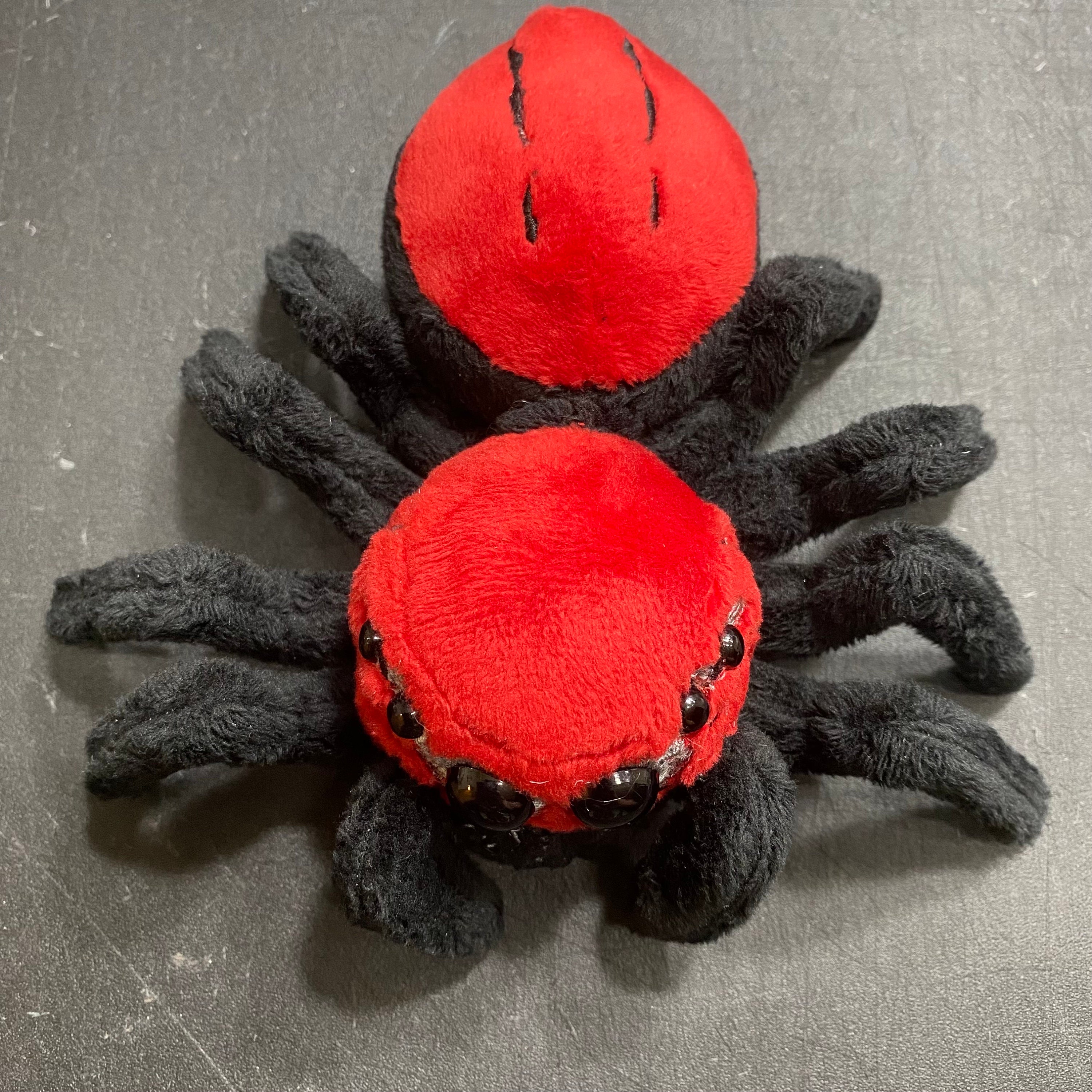 Handmade Cardinal Jumping Spider Plush, Squishable Spider Toy - Etsy