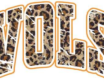UT Tennessee VOLS Arch Leopard PNG