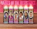 Feminist Prayer Candles 8' Unscented White | AOC | Elizabeth Warren | RBG | Stacey Abrams | Pelosi | Resist | Kamala Harris 