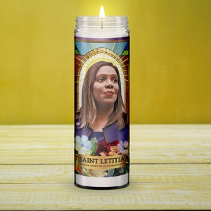 Letitia James Prayer Candle 8 Unscented Lock Him Up Find Out Tish James New York AG Fuck Around Find Out FAFO NYC image 3