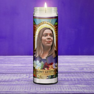 Letitia James Prayer Candle 8 Unscented Lock Him Up Find Out Tish James New York AG Fuck Around Find Out FAFO NYC image 2