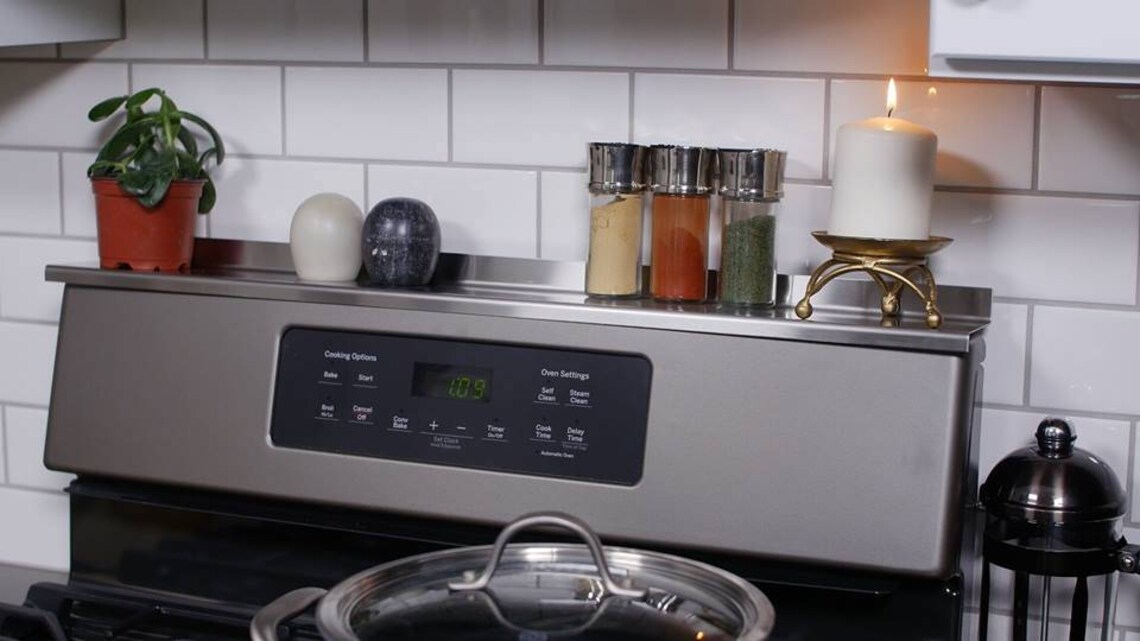 StoveShelf 30 Stainless Steel Stove Shelf for Etsy