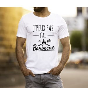 Funny t-shirt I can&#39;t I have a barbecue, men&#39;s t-shirt, men&#39;s gift