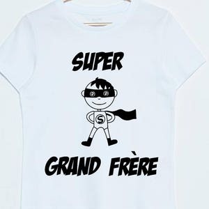 Super Big Brother T-Shirt, Schwangerschaftsankündigung, zukünftiger großer Bruder, Superheld