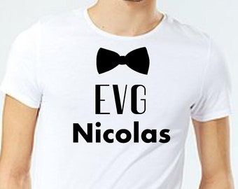 T-shirt EVG prénom personnalisable