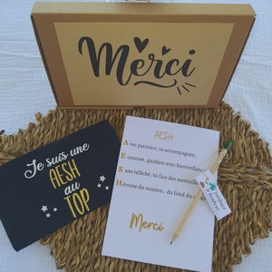 AESH Dankeschön-Box, Geschenk zum Jahresende, AESH-Box, AESH-Geschenk