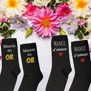Personalized socks for grandma, grandma gift, mom socks, personalized gift