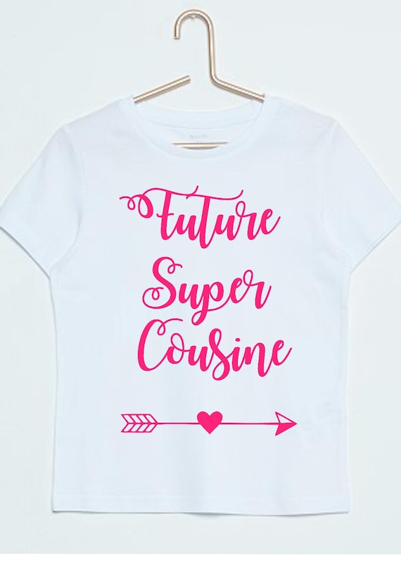 Super Cousin Future Pregnancy Announcement T shirt Etsy