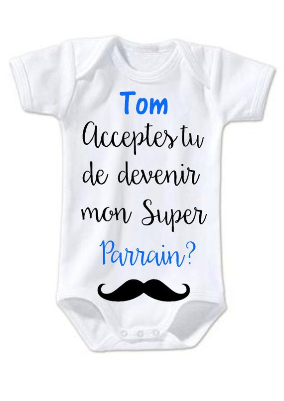 body bébé parrain