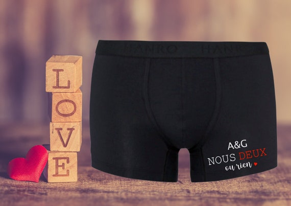 Boxer personalizado nosotros dos o nada, boxer san valentin