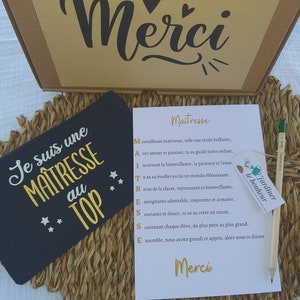 Caja de agradecimiento para el maestro, regalo de fin de año, caja para el maestro, regalo para el maestro