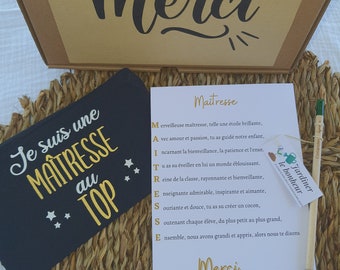 Caja de agradecimiento de mistress, regalo de fin de año, caja de mistress, regalo de mistress