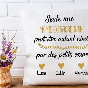 Almofada personalizada para avó, presente para o dia das avós / Vovó, presente para avó