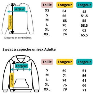 Mariage Sweat monsieur madame date, Sweatshirt de Mariage Personnalisé, Cadeau de Mariage original, Pull à Capuche Just Married image 5