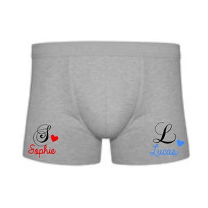 couple boxer, wedding couple boxer, valentine&#39;s day gift