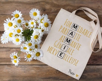 Grandma bag, personalized grandma bag, grandma gift, Grandmother&#39;s Day