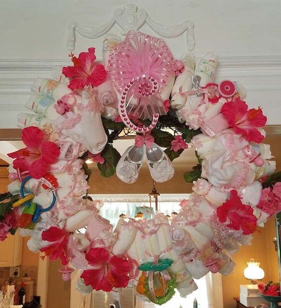 diaper wreaths for boy