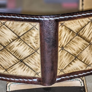 Cartera de cuero RCM