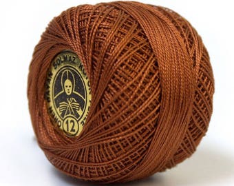 1 ball of yarn for crochet, 60 m Brown medium * sewing, knitting * spool of very fine wire and solid for activities