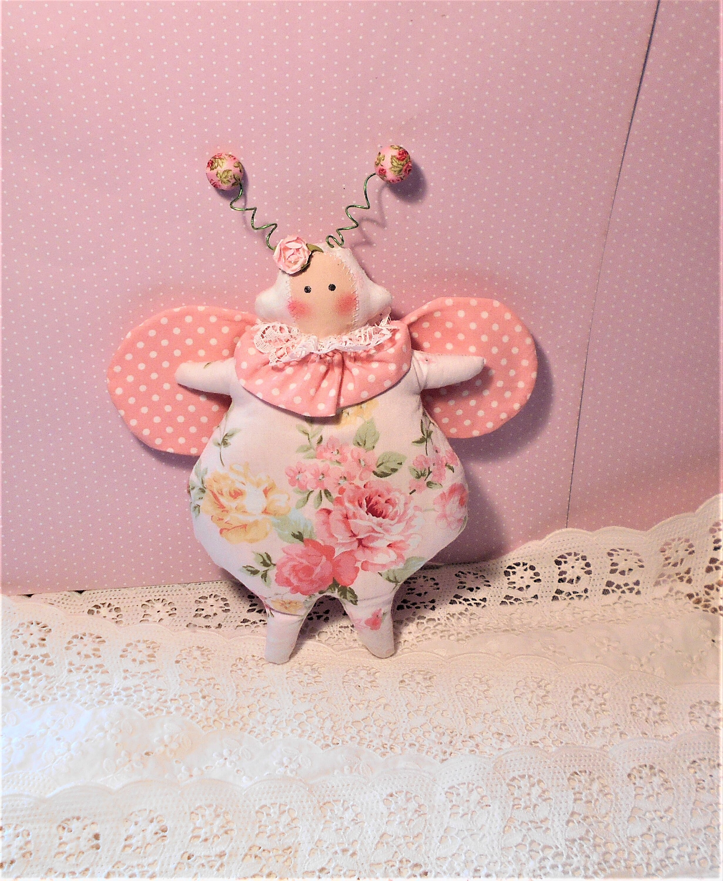 Libellule en Tissu. Décoration Chambre Enfant, Création Idée Cadeau