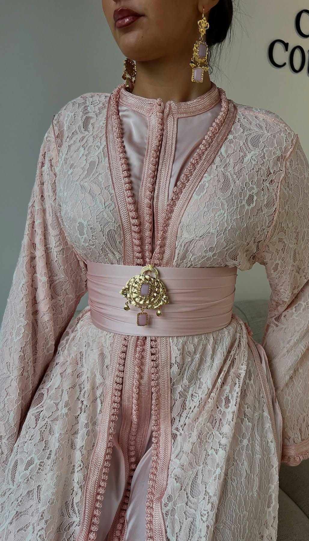 Custom Moroccan Kaftan Wedding Dress – Personalized Luxury Takchita, Handcrafted Caftan Nikah Embroidery - made to order Kaftan - Eid dress