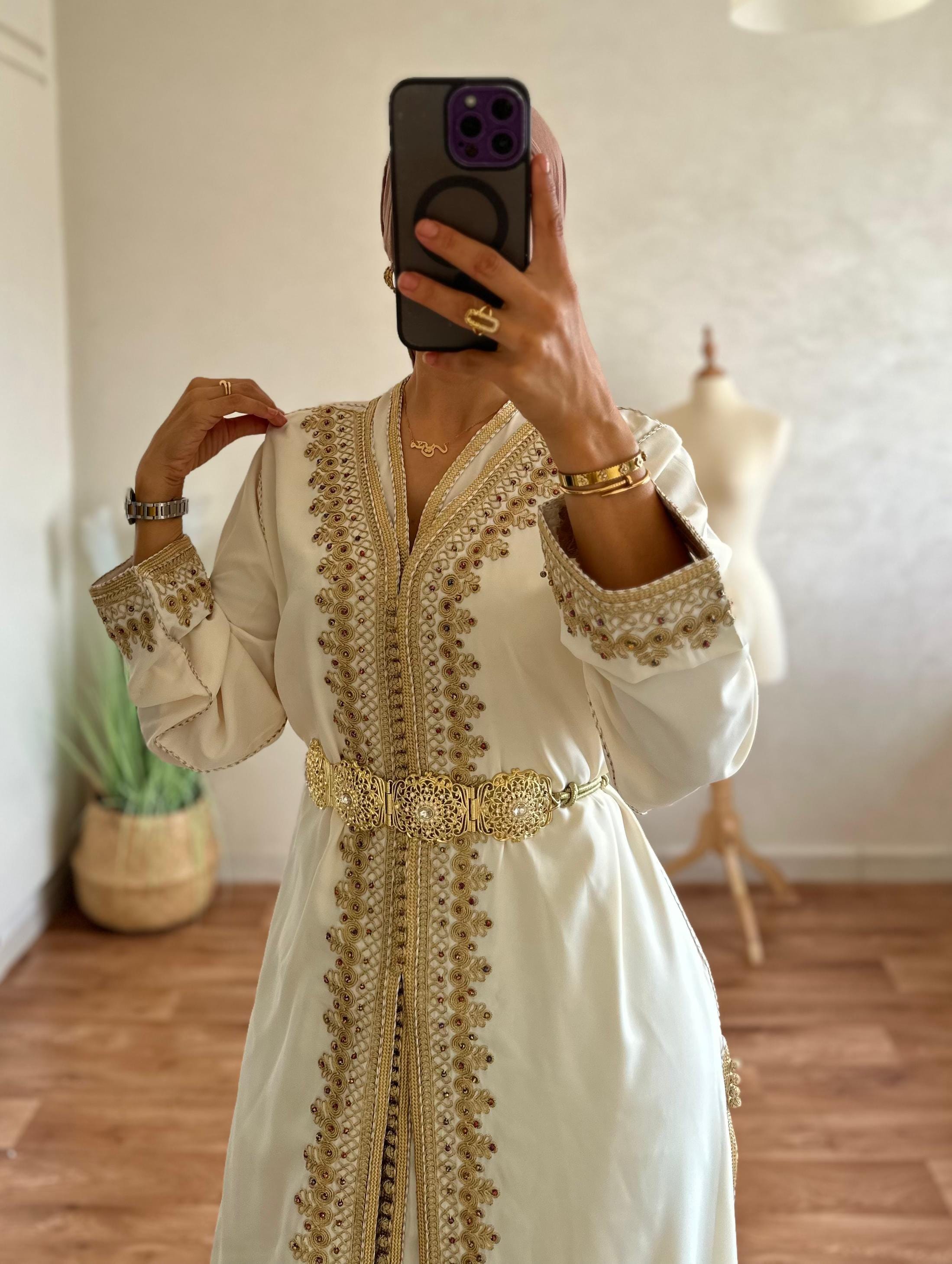 Farah Caftan Corto CAFTAN BLANCO